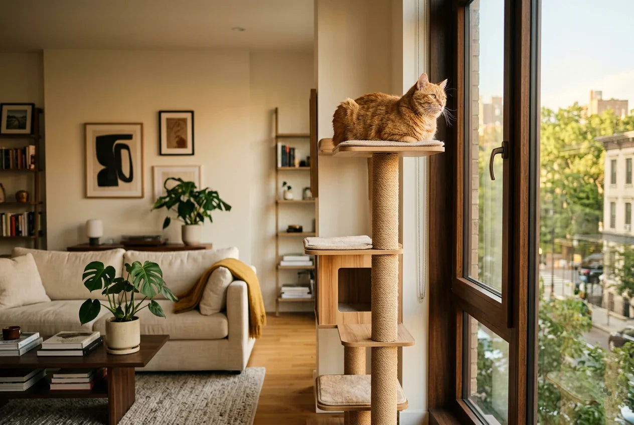 Pourquoi un arbre à chat est essentiel pour le bien-être de votre chat Image