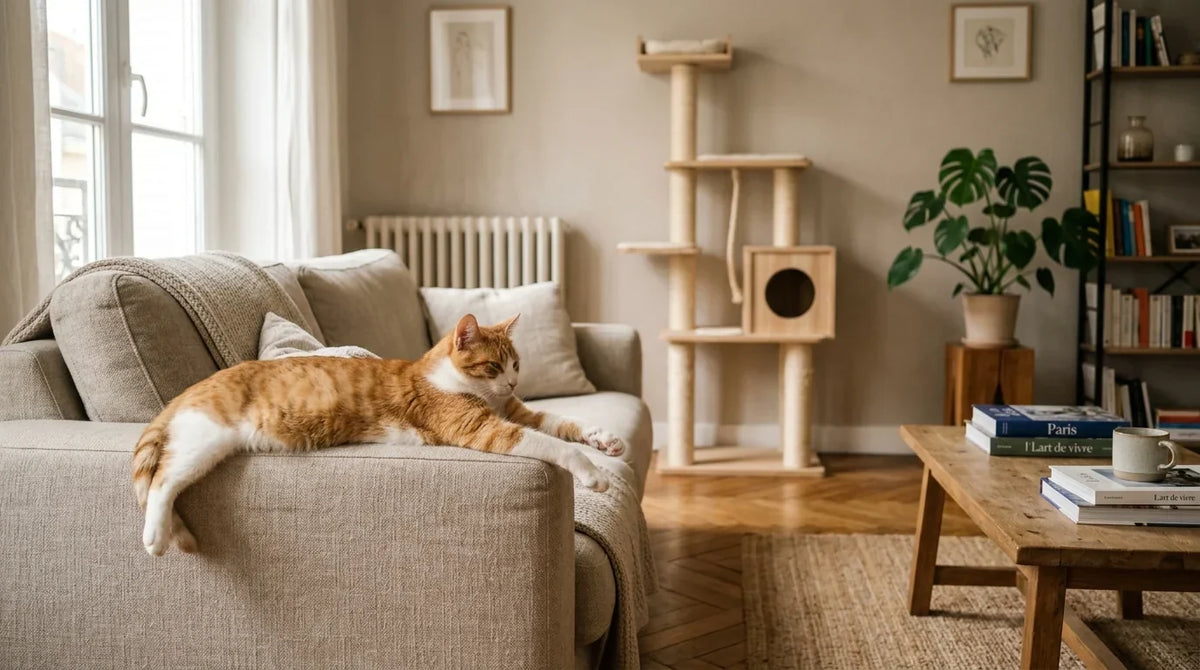 Mon chat n'utilise pas son arbre à chat : les 7 causes réelles