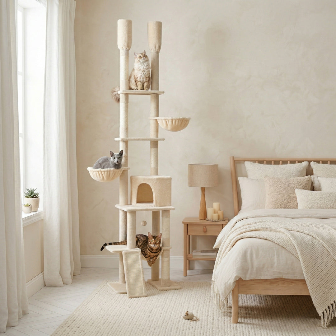 L'Ascension beige installée dans une chambre