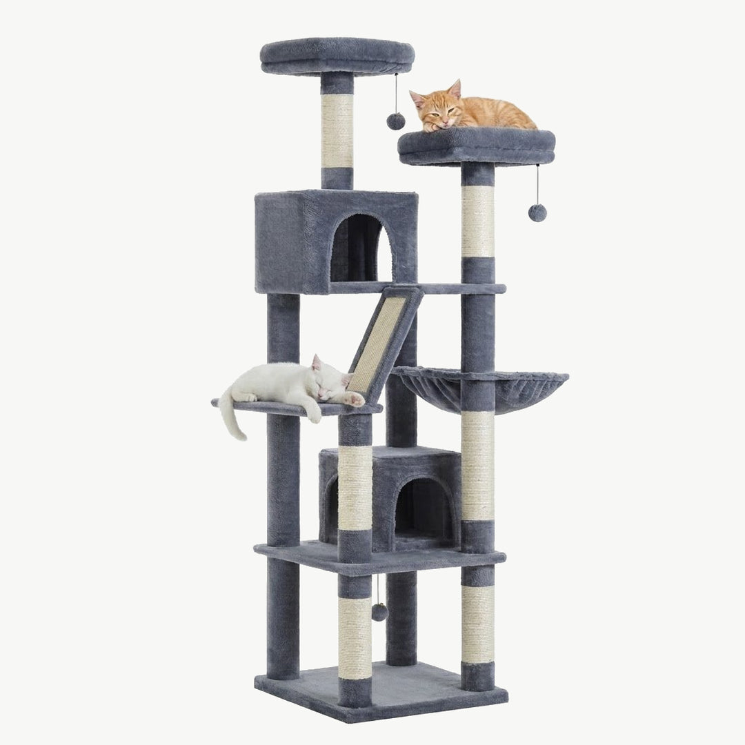 La Tour Cocooning | 180cm – 2 Niches & Hamac - Sisal