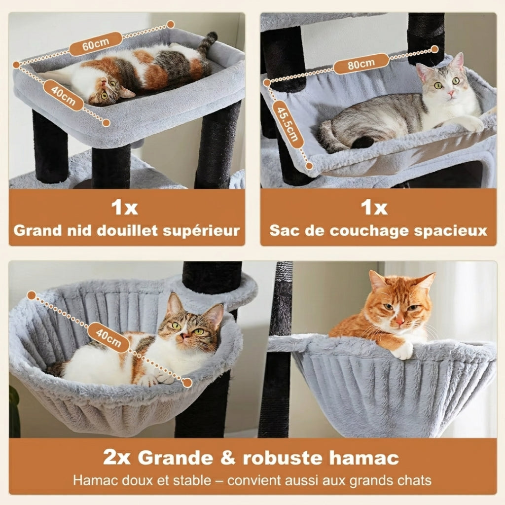 Grand nid douillet supérieur de 60 cm et sac de couchage de L'Olympe